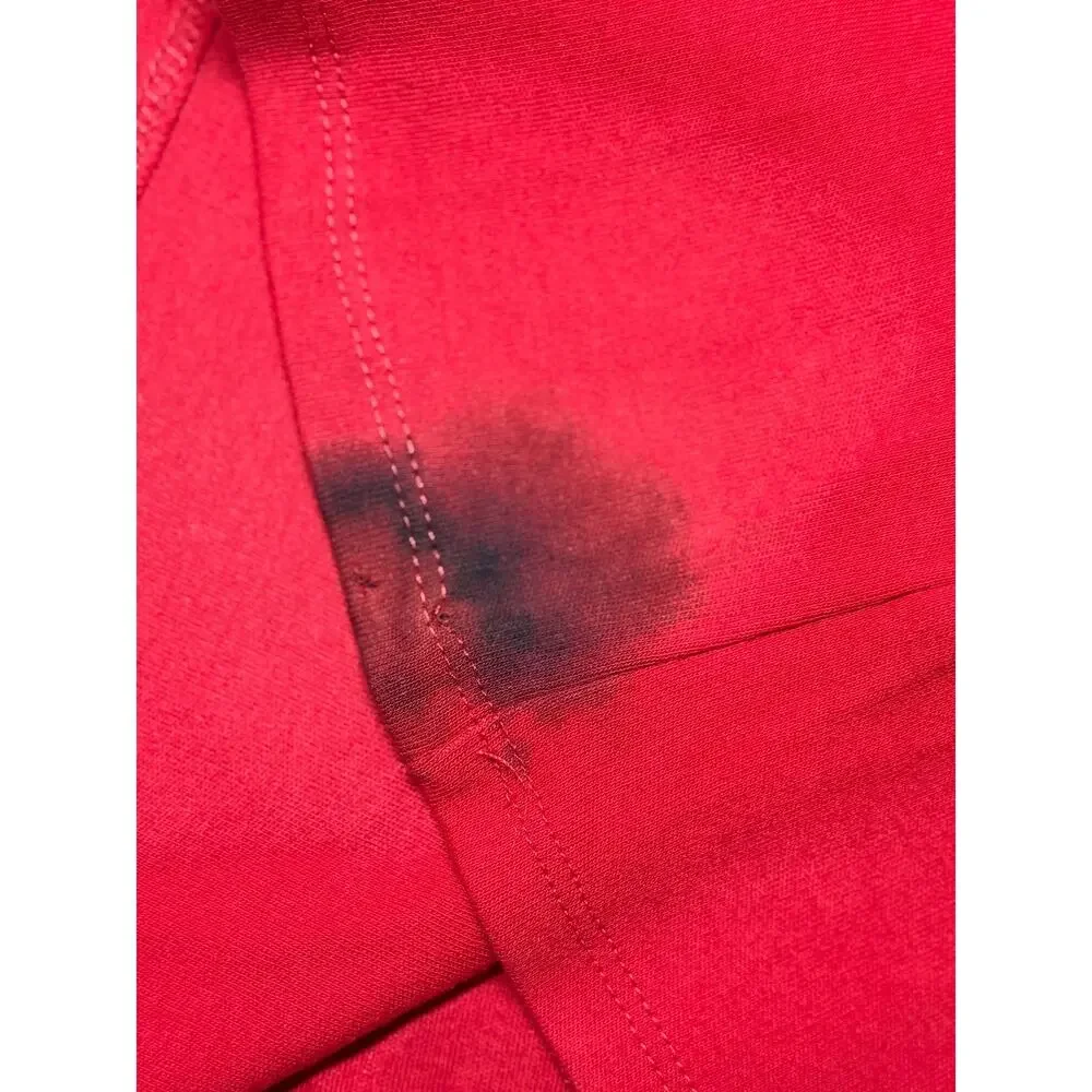 IZOD Girls Short Sleeve Uniform Polo Shirt M 10/12 Red